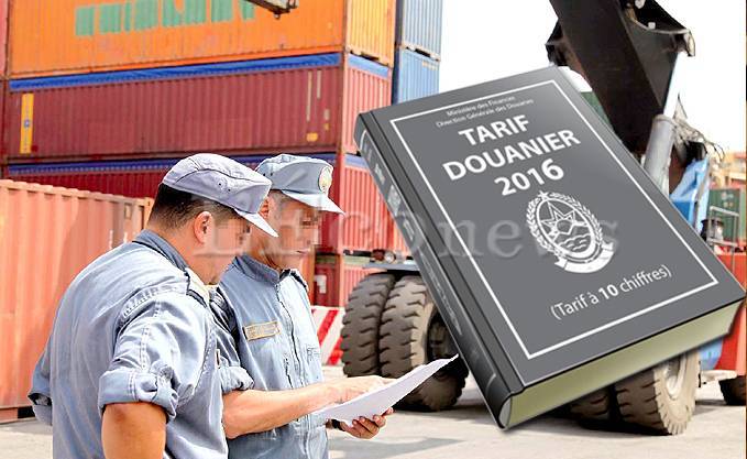 Mise en oeuvre du nouveau tarif douanier à 10 chiffres